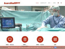 Tablet Screenshot of kardialgut.de